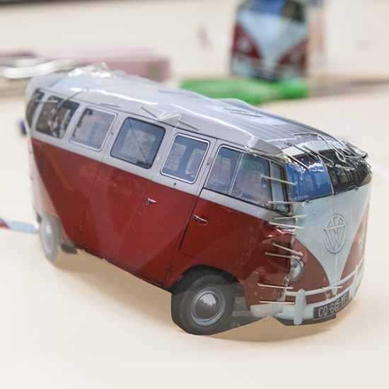 Des sculptures photographiques dans les lycées Daguin et Dassault