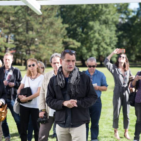 Meyer en intervention au Lycée Fernand-Daguin