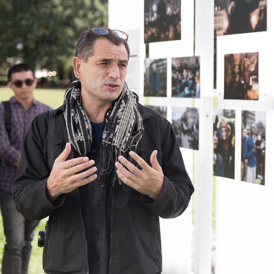 Meyer, photographe aux « Nuits debout »